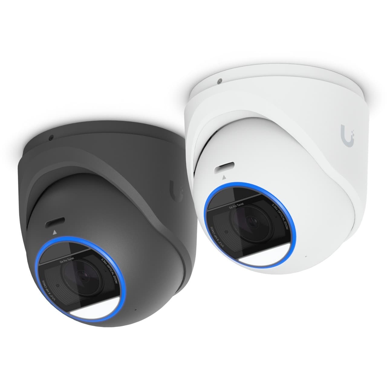 Ubiquiti UniFi Protect G6 Pro Turret Camera 8 Megapixel 4K 40m Infrared IK04 IP66 microSD slot Black UVC-G6-PRO-TURRET-B