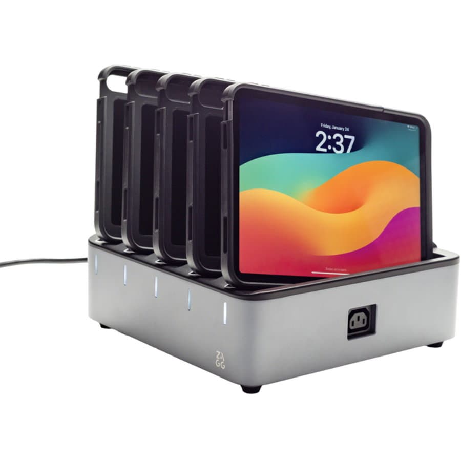 ZAGG ZAGG ChargeStation Pro Base + Five Cases Standard (no hand straps or KS) for iPad A16 (202 109917996