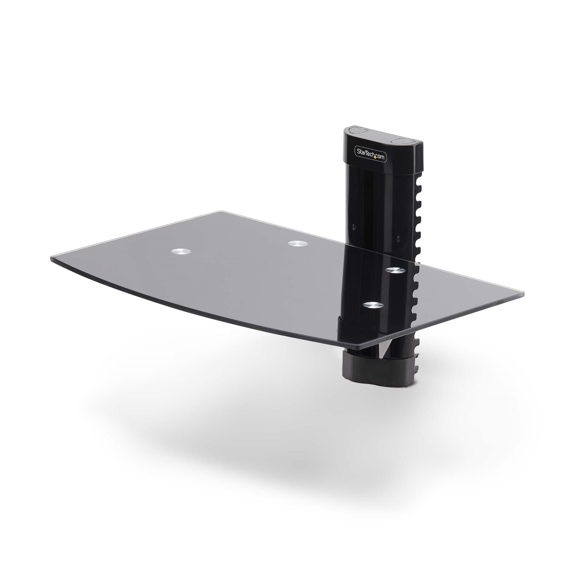STARTECH STARTECH.COM FLOATING WALL-MOUNTED AV SHELF, ADJUSTABLE HEIGHT, 2 YR 1B-WALL-MOUNT-SHELF