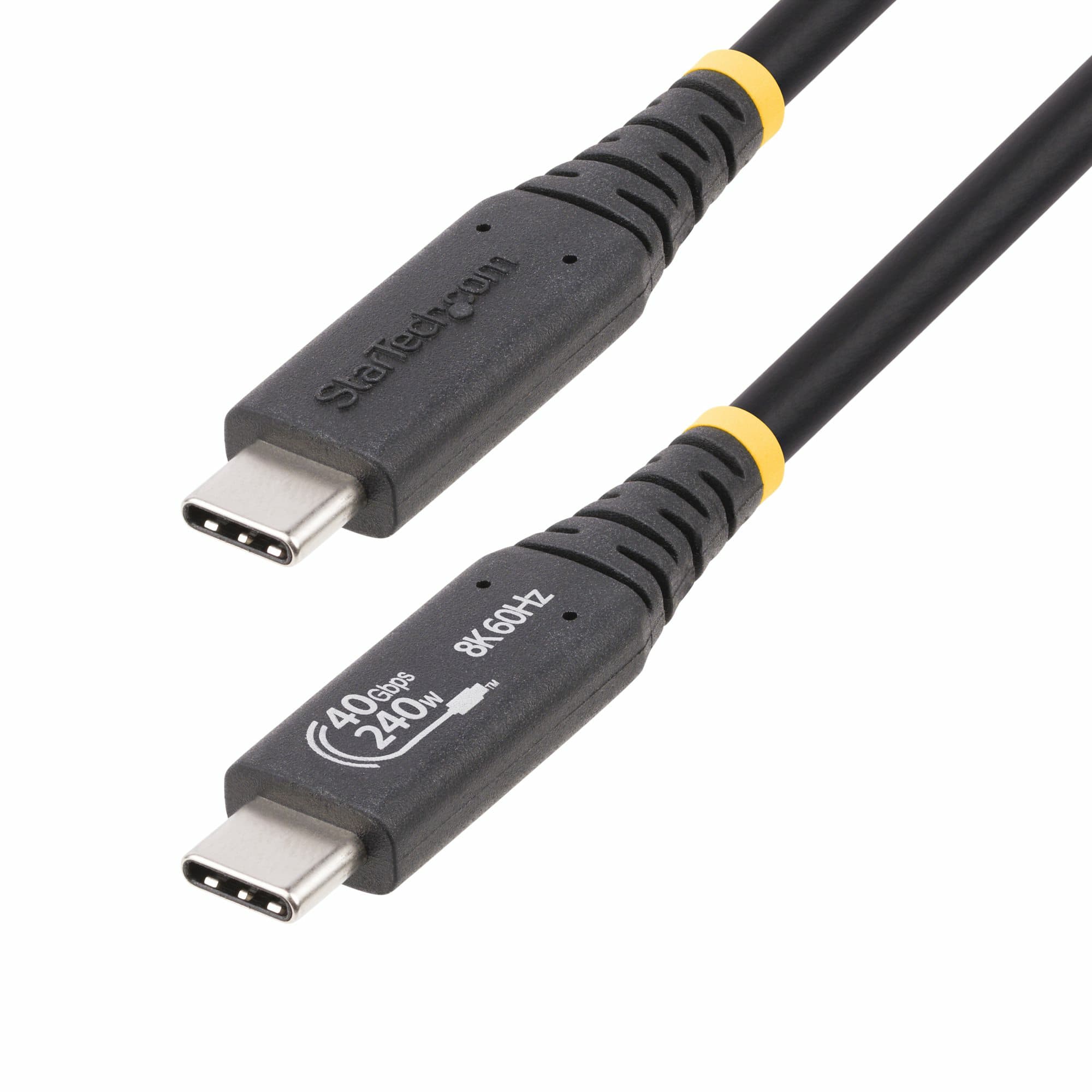 STARTECH STARTECH.COM 1M USB4 CABLE, USB-IF CERTIFIED USB-C CABLE, 40 GBPS, 2 YR 1M-40G-USB4-CABLE