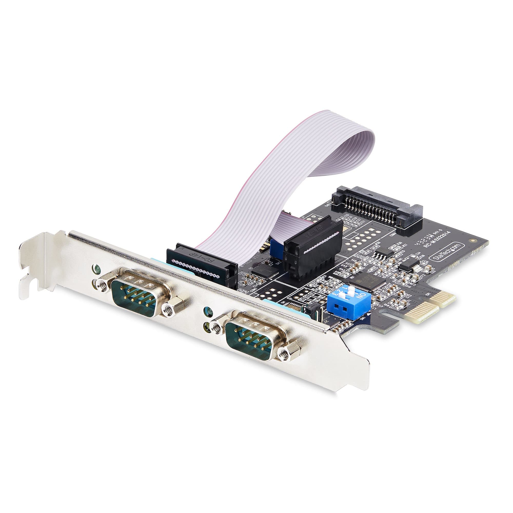 STARTECH STARTECH.COM 2-PORT SERIAL PCIE CARD FOR RS232/RS422/RS485, 16C1050 UART, 2 YR 2S232422485-PC-CARD