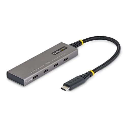 STARTECH STARTECH.COM 4-PORT USB-C HUB, 10GBPS, 100W PD CHARGING, 4X USB-C, 2 YR 309B-USBC-HUB