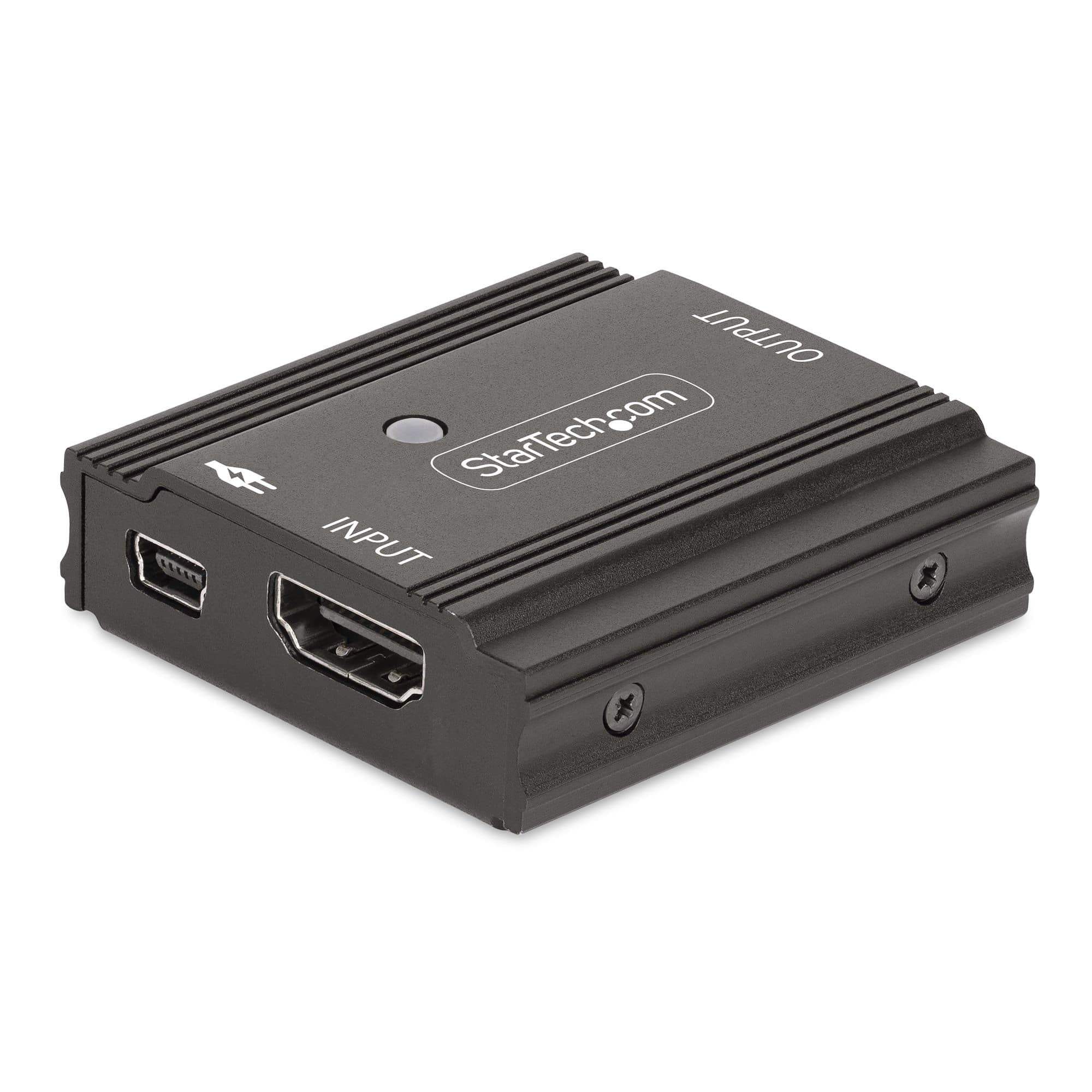 STARTECH STARTECH.COM 10M 8K 60HZ HDMI SIGNAL BOOSTER, HDMI 2.1 INLINE REPEATER/AMPLIFIER, 2 YR 33FT-8K-HDMI-BOOSTER