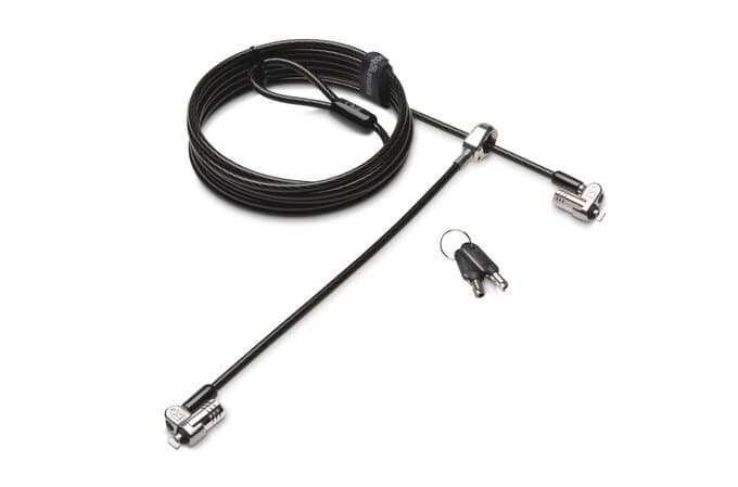 KENSINGTON KENSINGTON MICROSAVER 2.0 KEYED TWIN LAPTOP LOCK 65048
