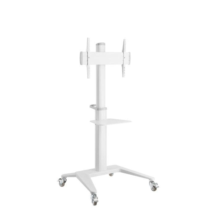 ATDEC ATDEC MOBILE CART WHITE, LARGE DISPLAYS UPTO 70", 70KG,H/ADJ VESA UP TO 600X400, 10 YR WTY AD-TVC-70A-W