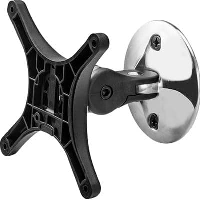 ATDEC ATDEC SINGLE DISPLAY WALL MOUNT, UP TO 32" & 8KG, VESA 75x75, 100x100, SHORT ARM, 10 YR WT AF-WD-P