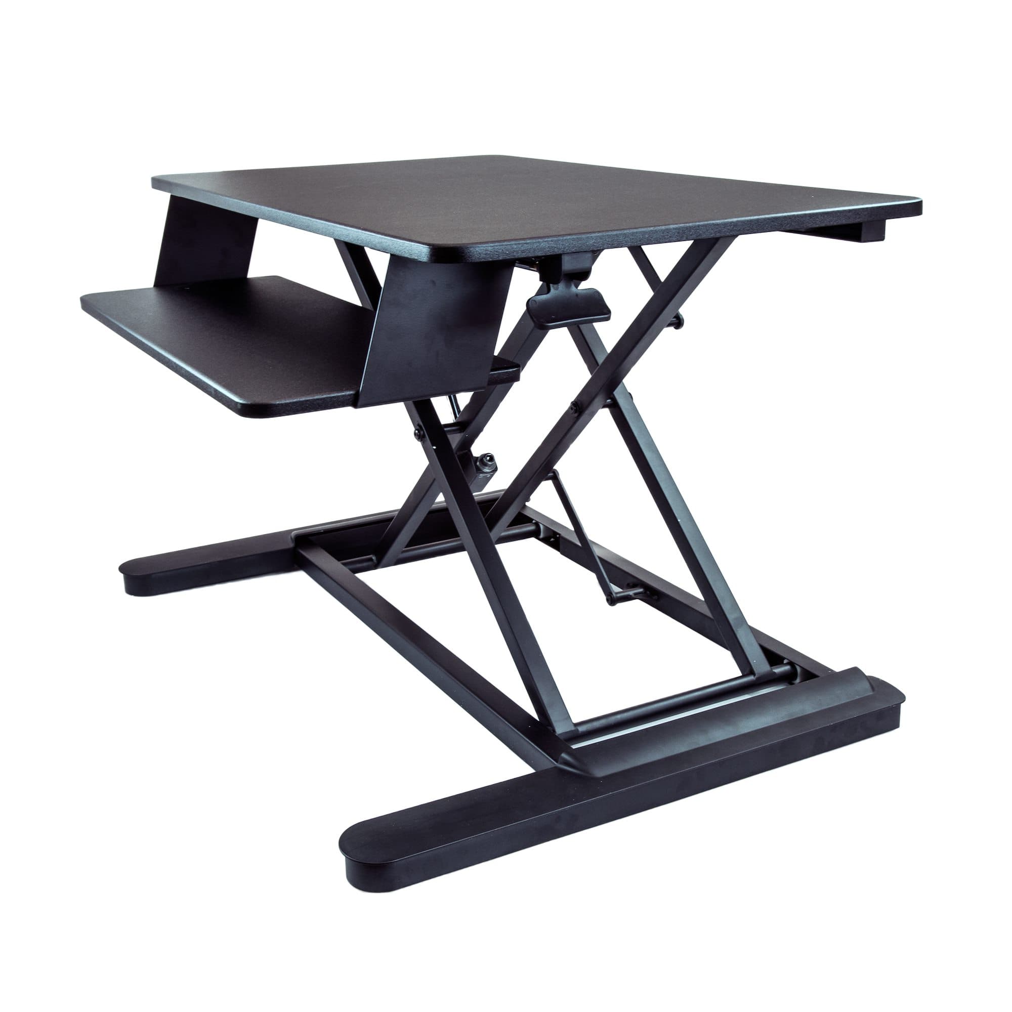 STARTECH STARTECH.COM SIT STAND DESK CONVERTER - LARGE ADJUSTABLE ERGONOMIC DESK 2 YR ARMSTSLG