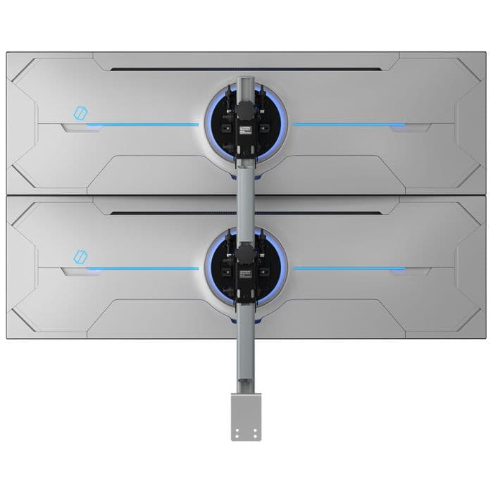 ATDEC ATDEC DUAL VERTICAL HD MOUNT H SILVER AWMS-2-BT75-H-S