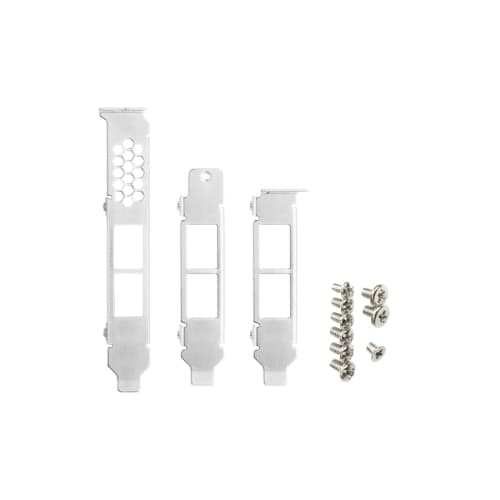 QNAP QNAP Full-height/low-profile/flat brackets for dual-port RJ45 NIC BRKT-QXG-10G2T