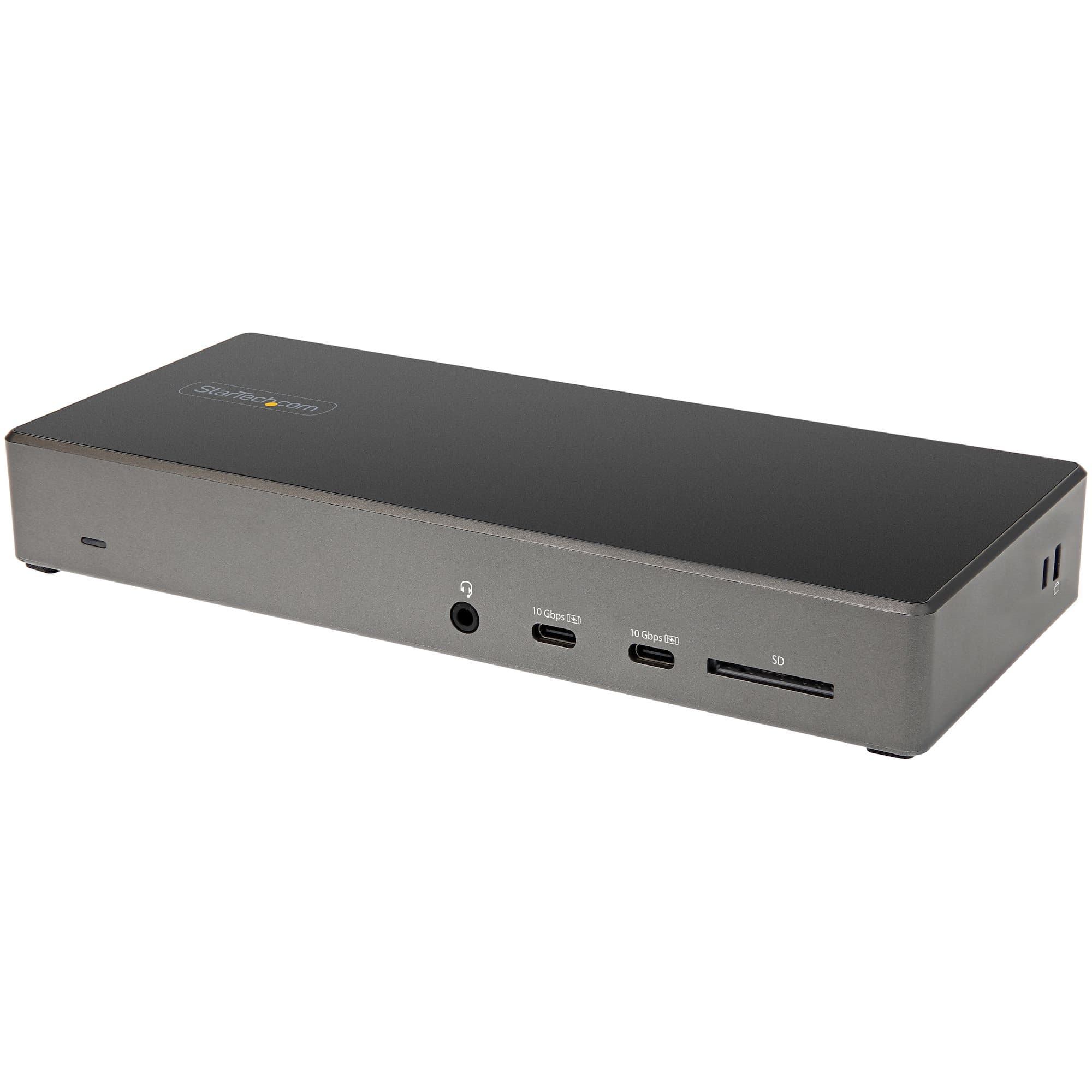 STARTECH STARTECH.COM USB C DOCK - TRIPLE 4K MONITOR 2XDP/HDMI, 100W PD/USB (10GBPS) 3 YR DK31C2DHSPD