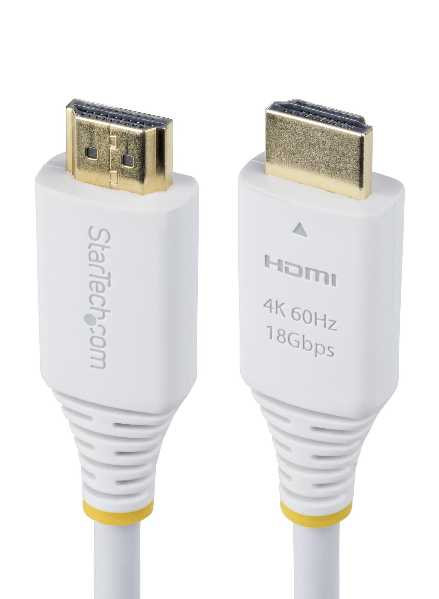 STARTECH STARTECH.COM 6FT (1.8M) PREMIUM CERTIFIED HIGH SPEED HDMI CABLE, 4K60HZ, LTW HDMI2-CABLE-4K60-6FW