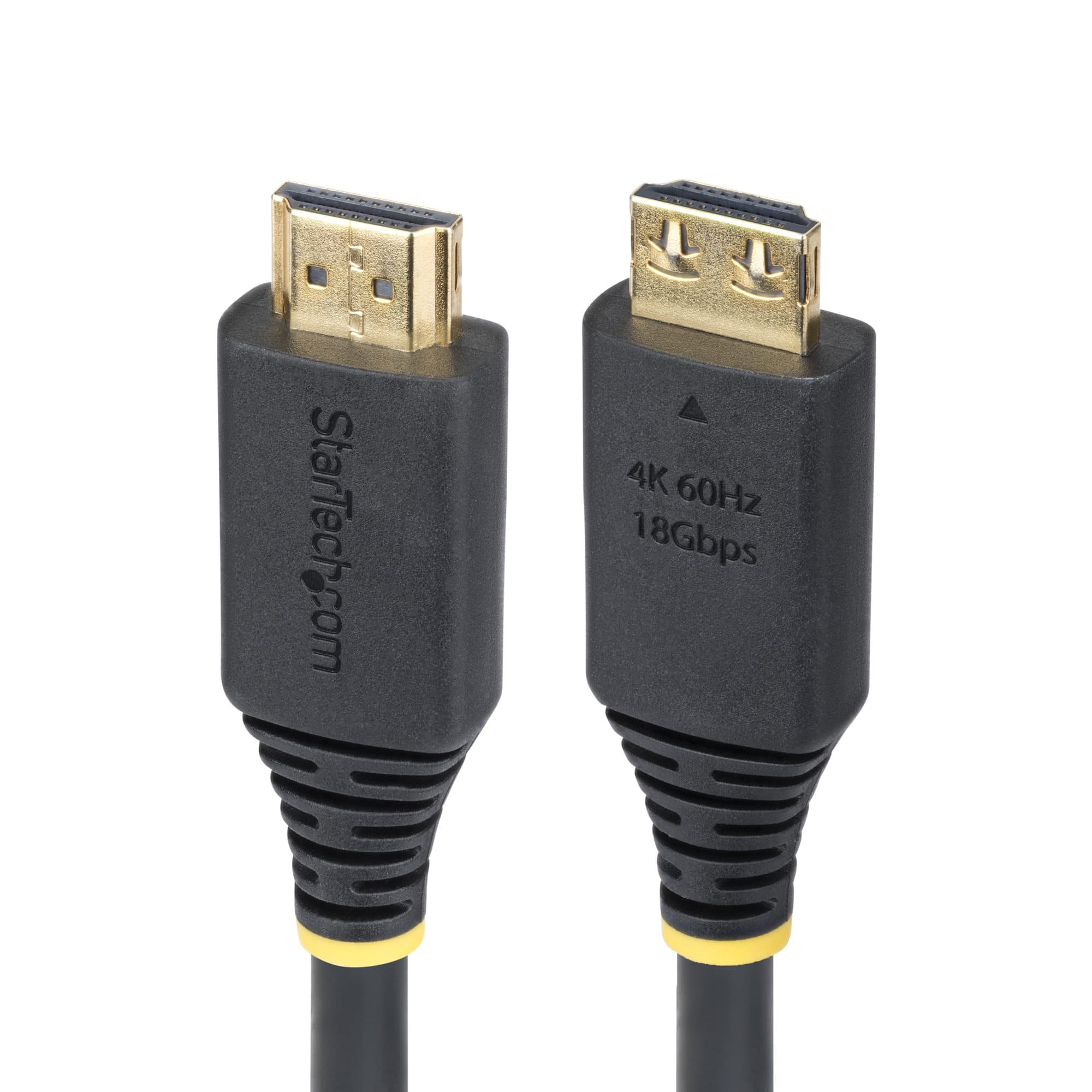 STARTECH STARTECH.COM 10FT HIGH SPEED HDMI CABLE W/GRIPPING CONNECTORS, 4K 60HZ, LTW HDMI2-CABLE-GRIP-10F