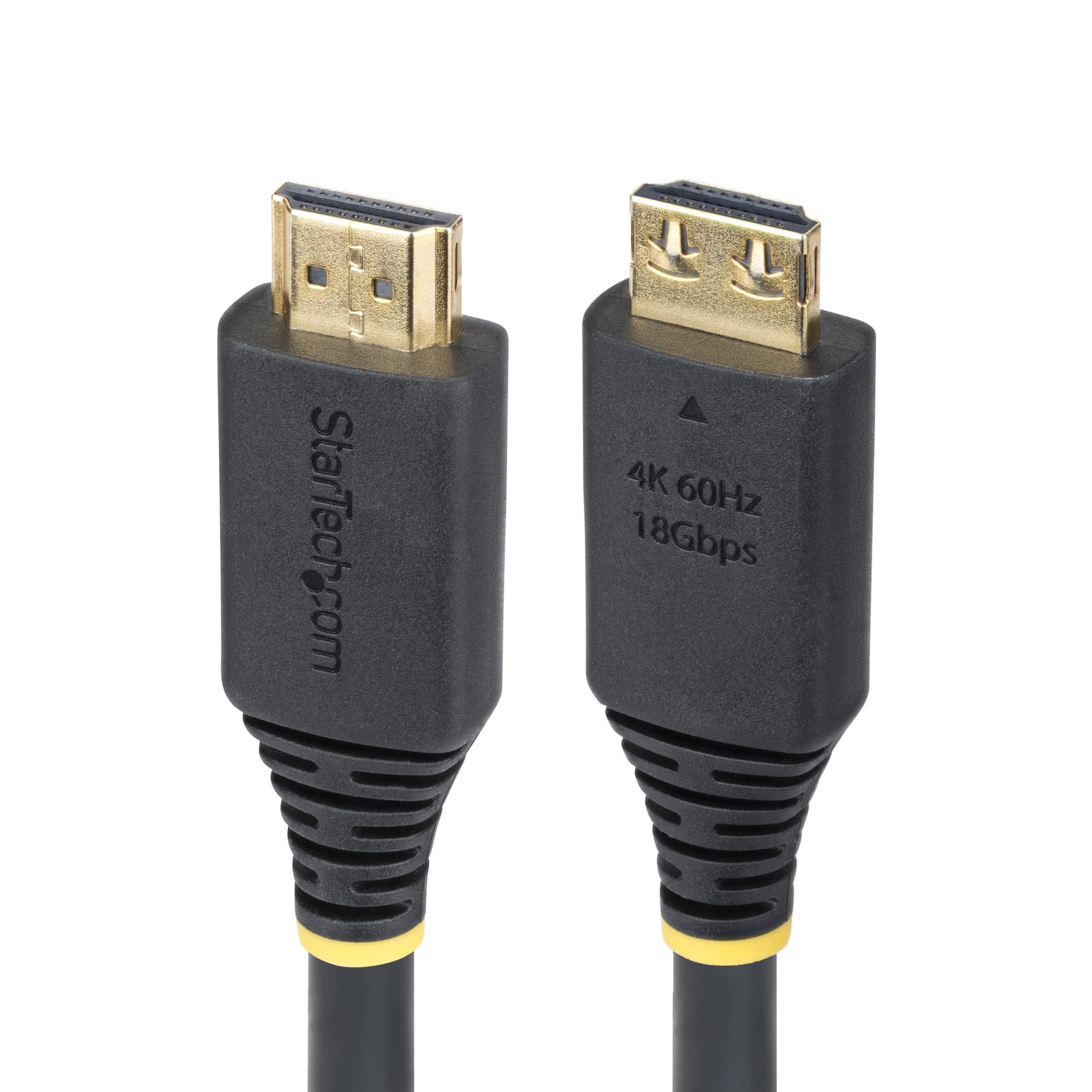 STARTECH STARTECH.COM 5M HIGH SPEED HDMI CABLE W/GRIPPING CONNECTORS, 4K 60HZ, LTW HDMI2-CABLE-GRIP-5M