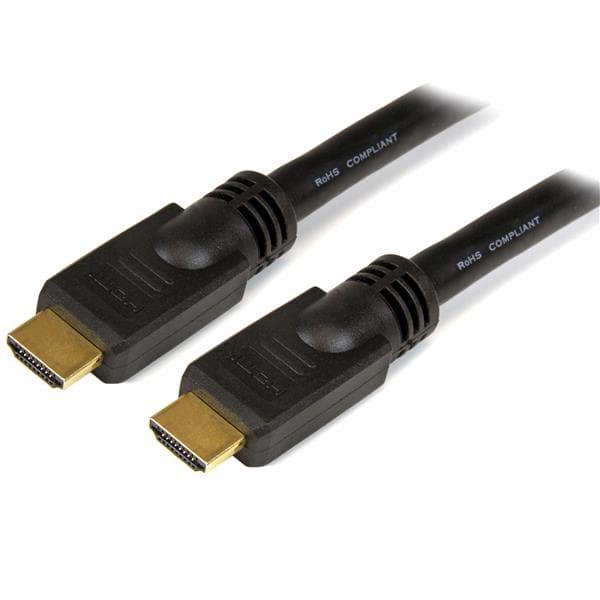 STARTECH STARTECH.COM 15M HIGH SPEED HDMI CABLE 4K@30 - NO SIGNAL BOOSTER REQUIRED LTW HDMM15M