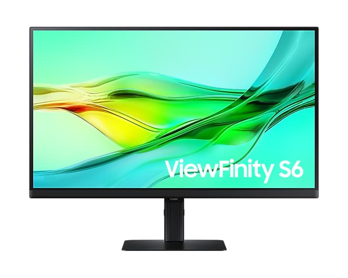 SAMSUNG SAMSUNG S6 S60UD 24" (16:9) QHD IPS MONITOR, 100HZ, DP/HDMI, 90W, DAISY CHAIN, H/ADJ, 3Y LS24D600UEEXXY