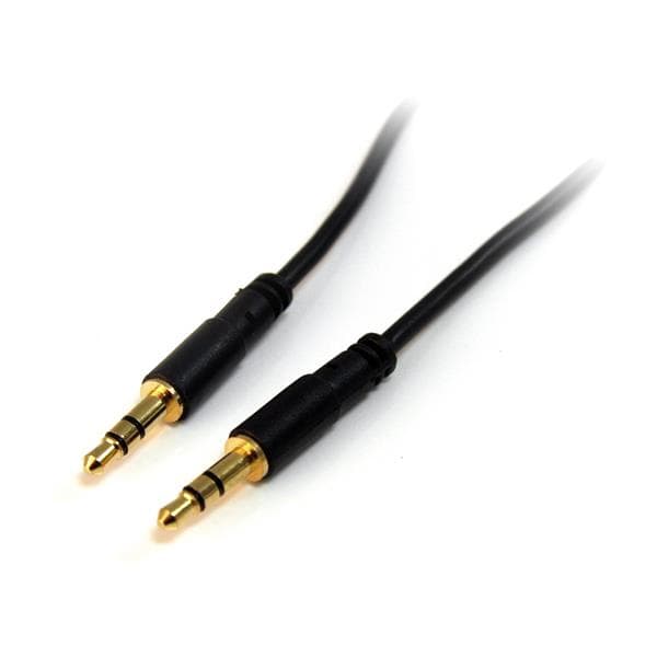 STARTECH STARTECH.COM 3 FT SLIM 3.5MM STEREO AUDIO CABLE - M/M, LTW MU3MMS