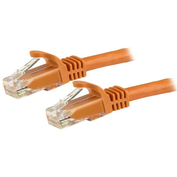 STARTECH STARTECH.COM 1.5 M CAT6 CABLE - PATCH CORD - ORANGE - SNAGLESS, LTW N6PATC150CMOR