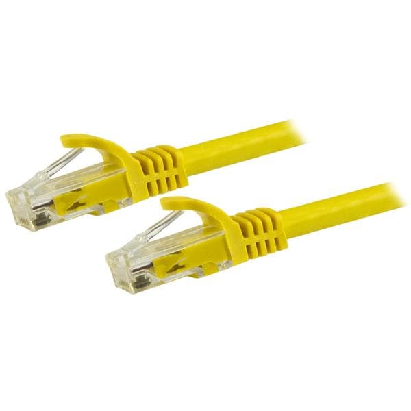 STARTECH STARTECH.COM 1.5 M CAT6 CABLE - PATCH CORD - YELLOW - SNAGLESS, LTW N6PATC150CMYL