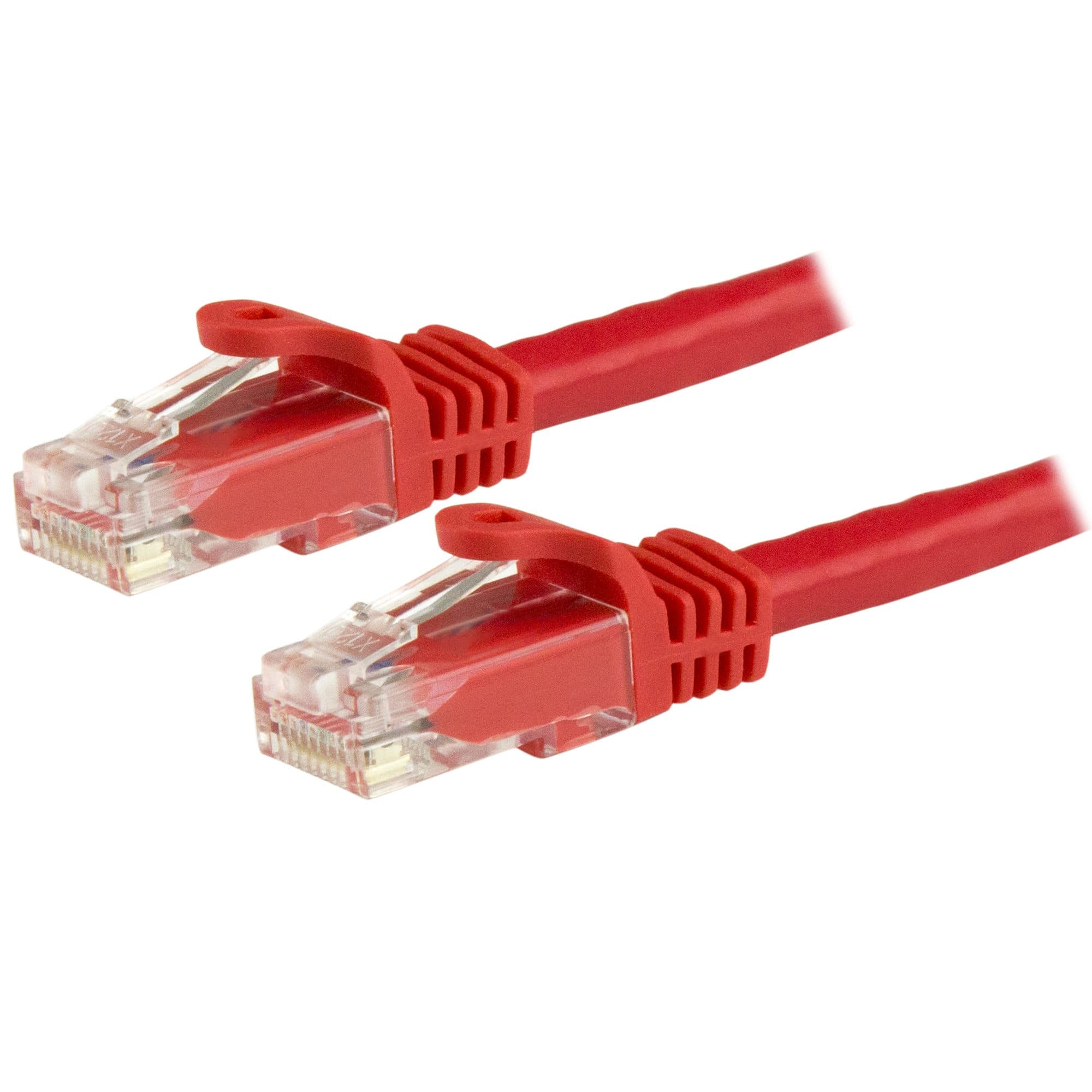STARTECH STARTECH.COM CAT6 ETHERNET CABLE 1M RED 650MHZ 100W SNAGLESS PATCH CORD LTW N6PATC1MRD