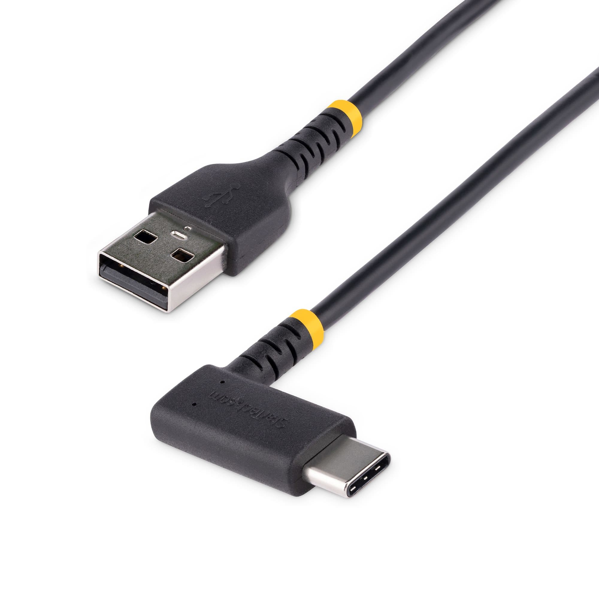 STARTECH STARTECH.COM 1M USB A TO C CHARGING CABLE RIGHT ANGLE HEAVY DUTY, LTW R2ACR-1M-USB-CABLE