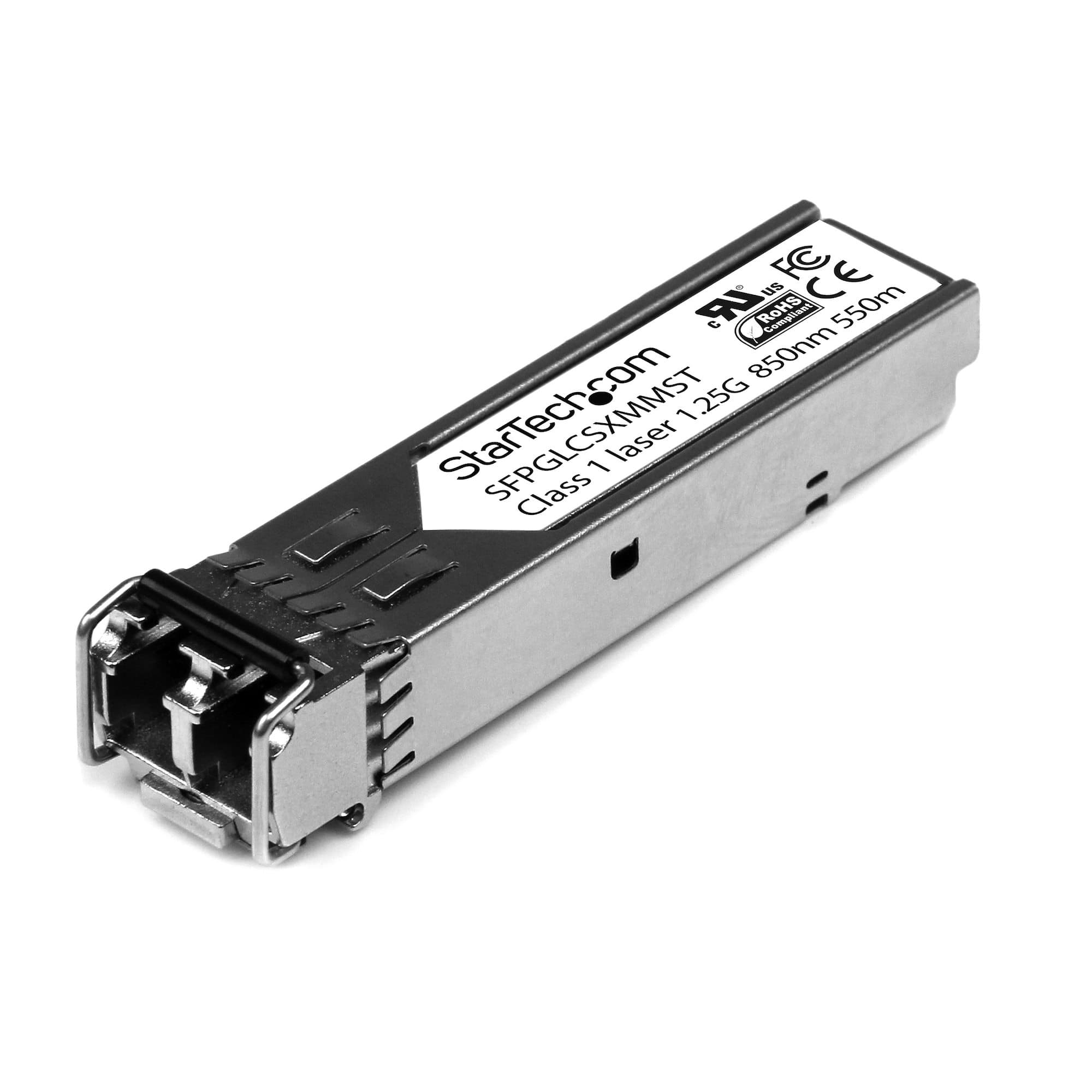 STARTECH STARTECH.COM 850NM 1000BASE-SX MULTIMODE SFP FIBER TRANSCEIVER MODULE LC, LTW SFPGLCSXMMST