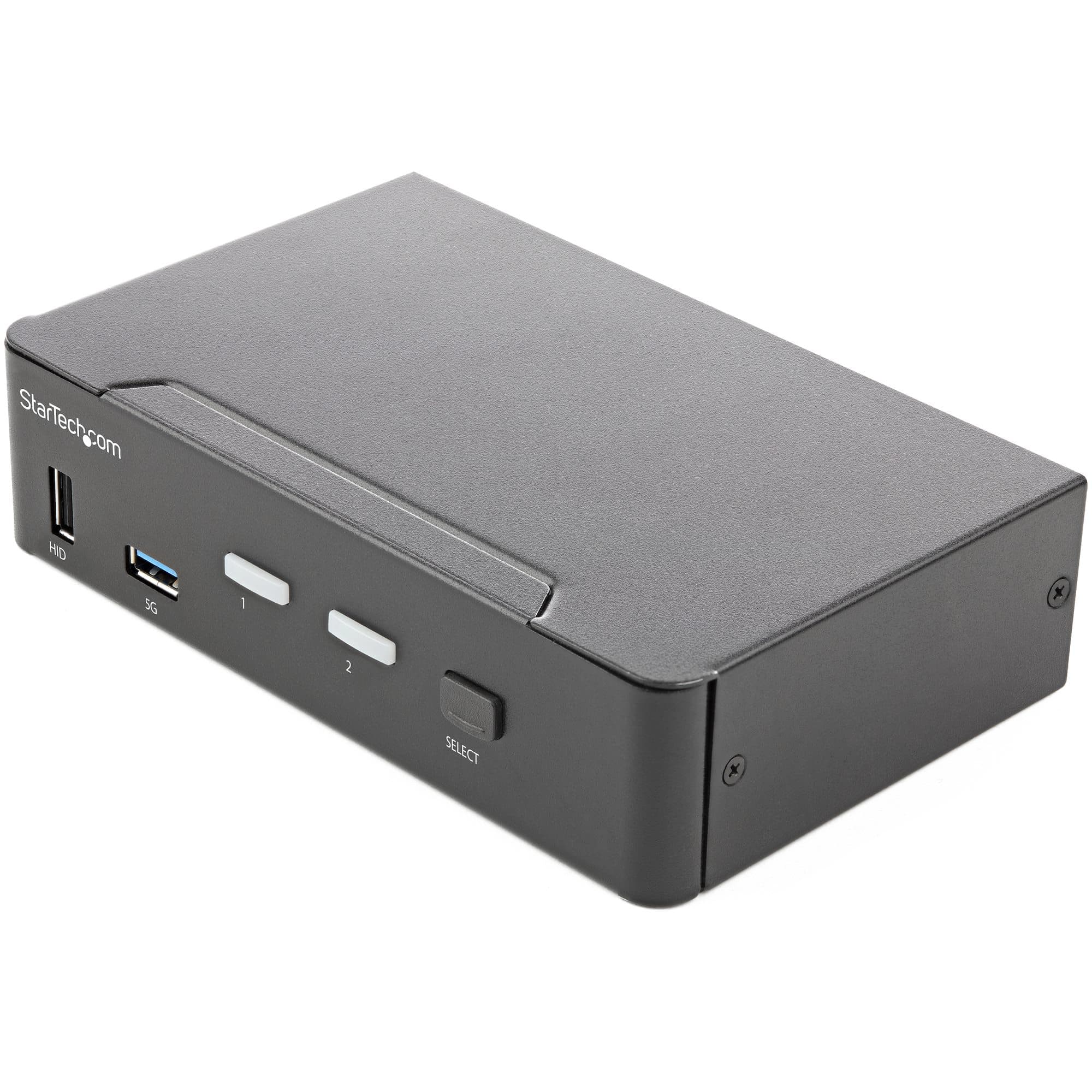STARTECH STARTECH.COM 2 PORT HDMI KVM SWITCH 4K 60HZ UHD HDR, USB 3.0 HUB/AUDIO/TAA 2 YR SV231HU34K6