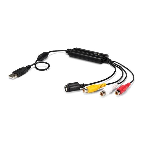 STARTECH STARTECH.COM USB VIDEO CAPTURE ADAPTER CABLE - S-VIDEO/COMPOSITE TO USB 2.0 2 YR SVID2USB232