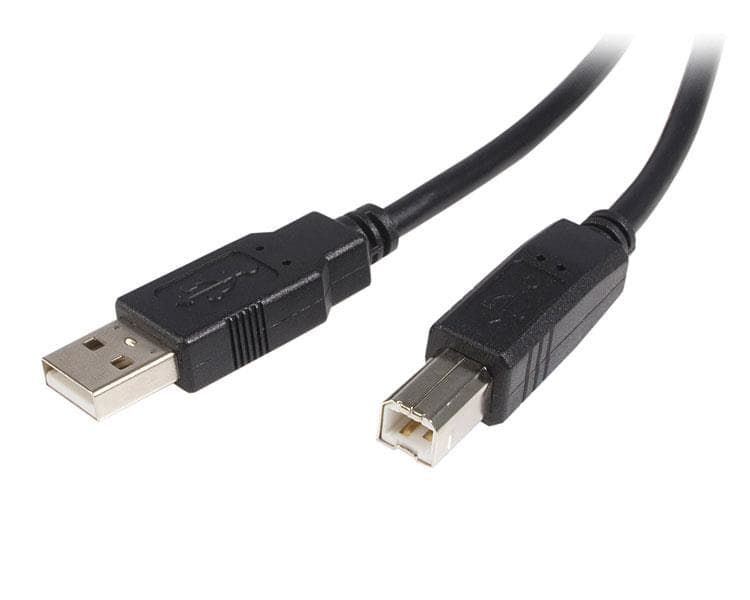 STARTECH STARTECH.COM 1M USB 2.0 A TO B CABLE - M/M, LTW USB2HAB1M