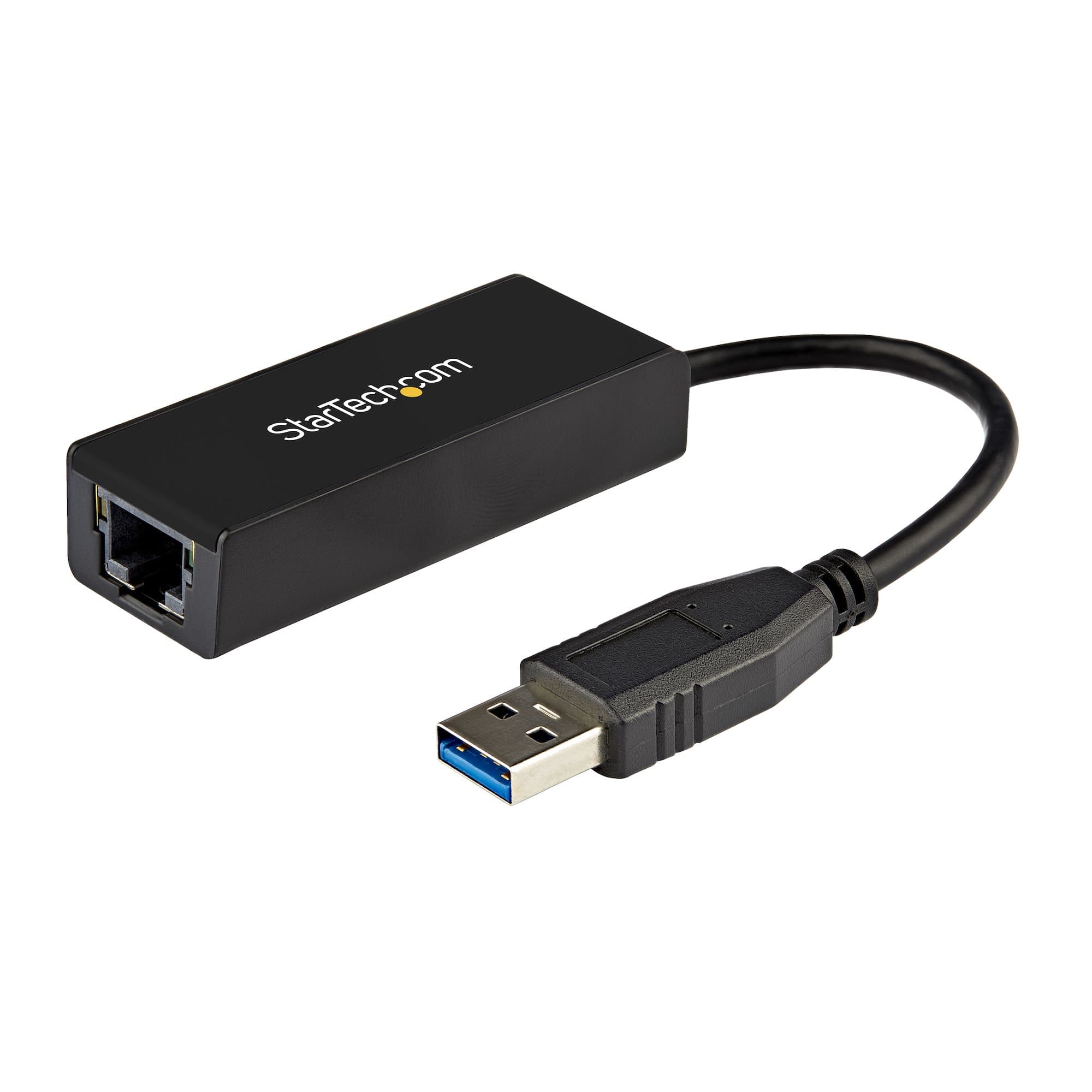 STARTECH STARTECH.COM USB 3.0 TO GIGABIT ETHERNET NIC NETWORK ADAPTER 10/ 100/ 1000 2 YR USB31000S