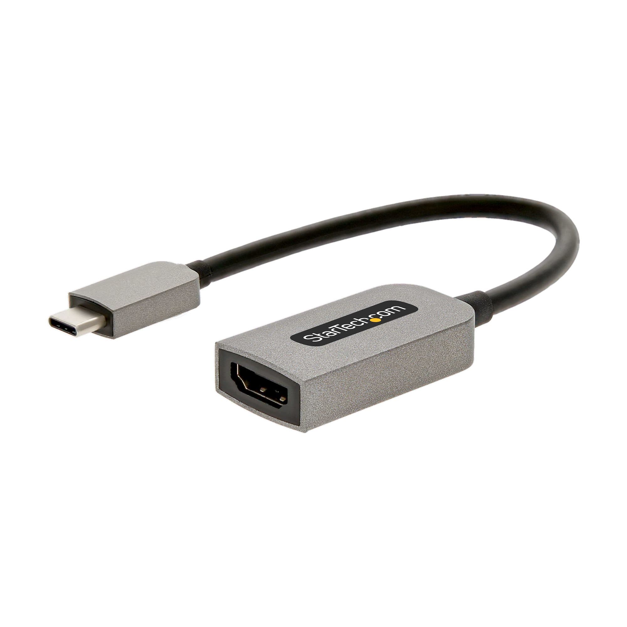 STARTECH STARTECH.COM USB C TO HDMI ADAPTER 4K 60HZ - USB-C TO HDMI 2.0B CONVERTER 3 YR USBC-HDMI-CDP2HD4K60