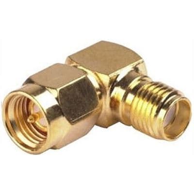 Go Wireless NZ SMA-Male to SMA-Female Right Angle Adaptor AN-33