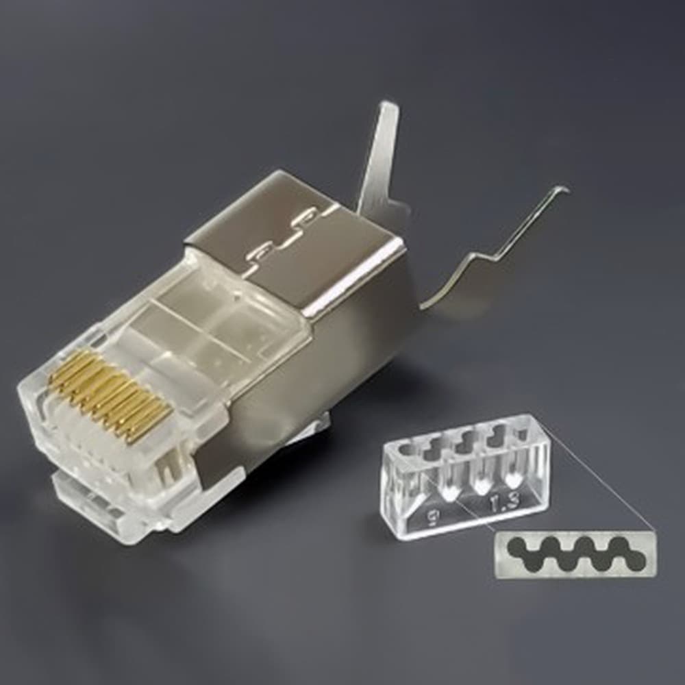Shireen SmartFeed CAT6 Shielded RJ45 Connectors (50Pk) CON-RJ45-C6-50