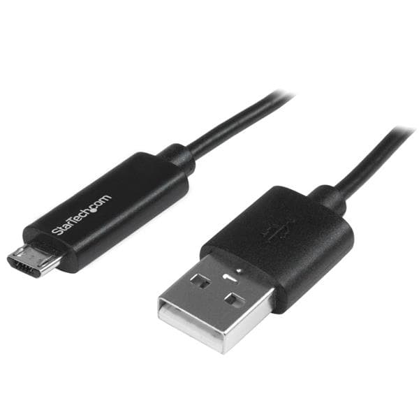 StarTech.com StarTech.com 1m Micro-USB Cable with LED Charge Light 3052002