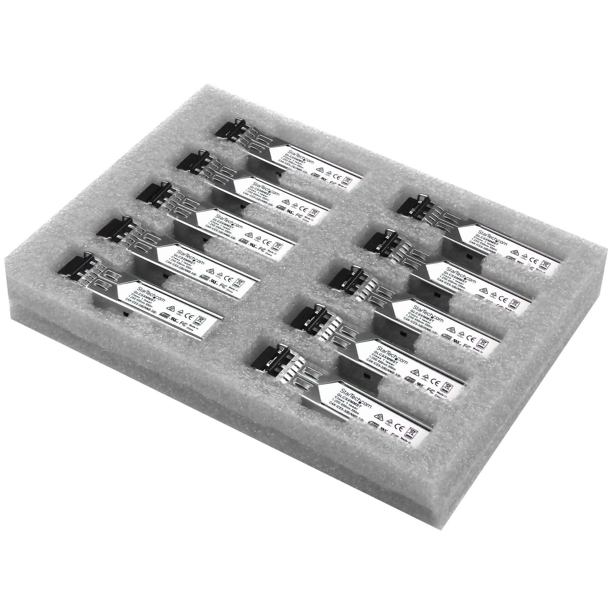 StarTech.com StarTech.com Gb Fiber SFP - Cisco Compatible- 10 Pack 3240538