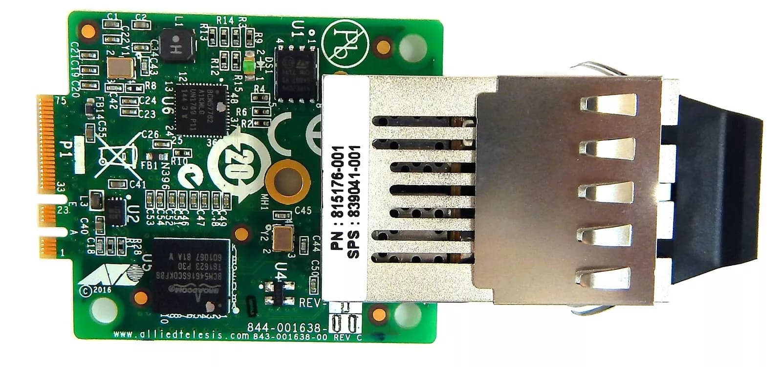 ALLIED TELESIS ALLIED TELESIS GE CARD M2 FIBER SC 3610043
