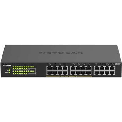 NETGEAR NETGEAR GS324P 24-PORT POE+ GB UNMNGD SWTCH 190W 4634346