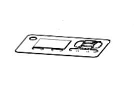 ZEBRA ZEBRA Kit Nameplate w/ LCD ZD620T 4835063