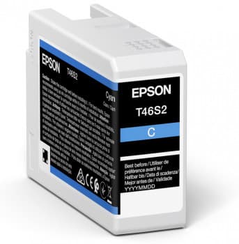 EPSON EPSON Ink Cartridges Singlepack Cyan T46S2 4873836