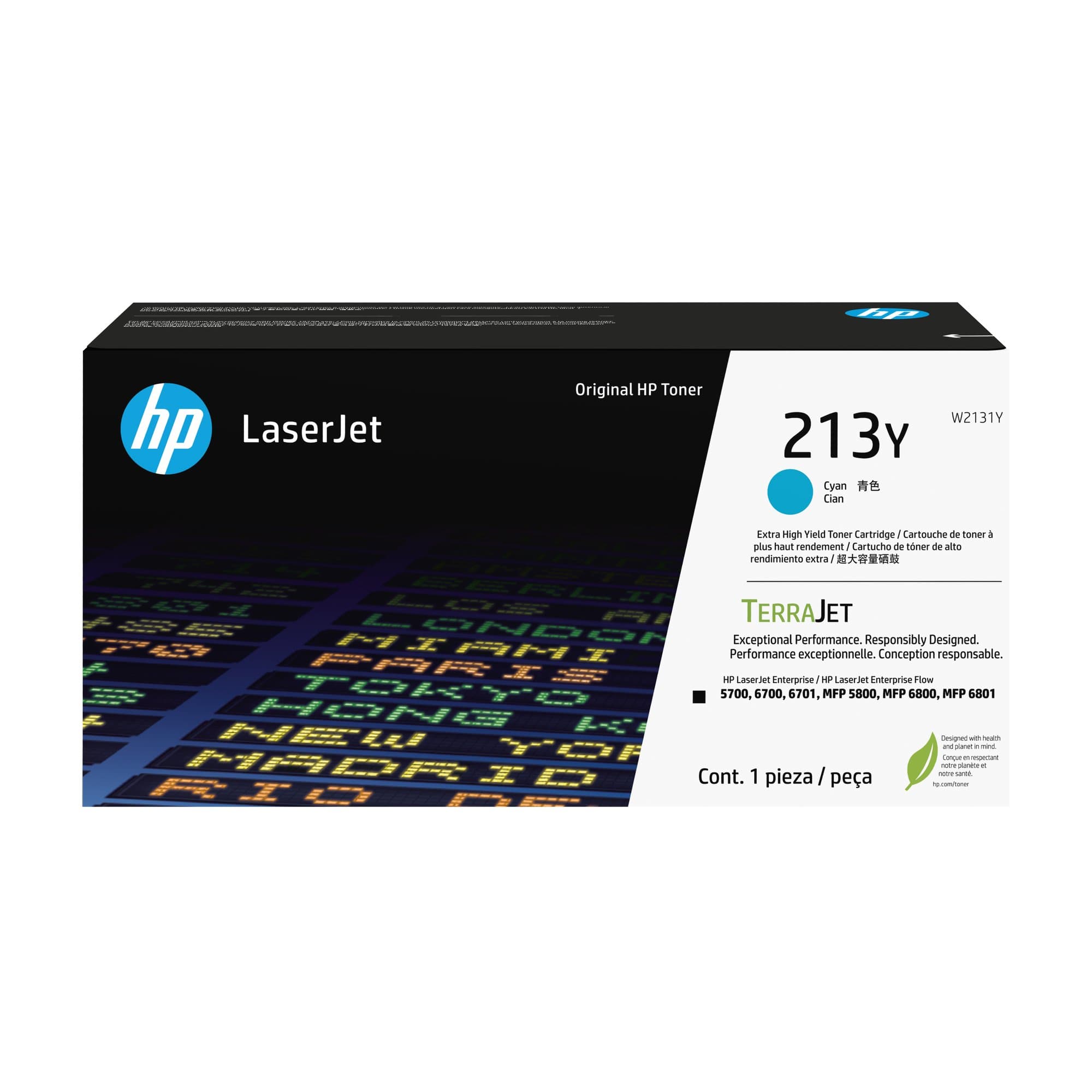 HP HP 213Y Cyn Original LaserJet Toner Crtg 5737462