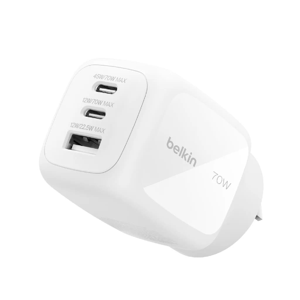 BELKIN BELKIN BoostCharge Pro 3-Port GaN Wall Charger 6671991