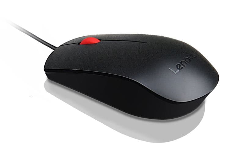Lenovo USB Calliope Mouse Black(Red wheel)