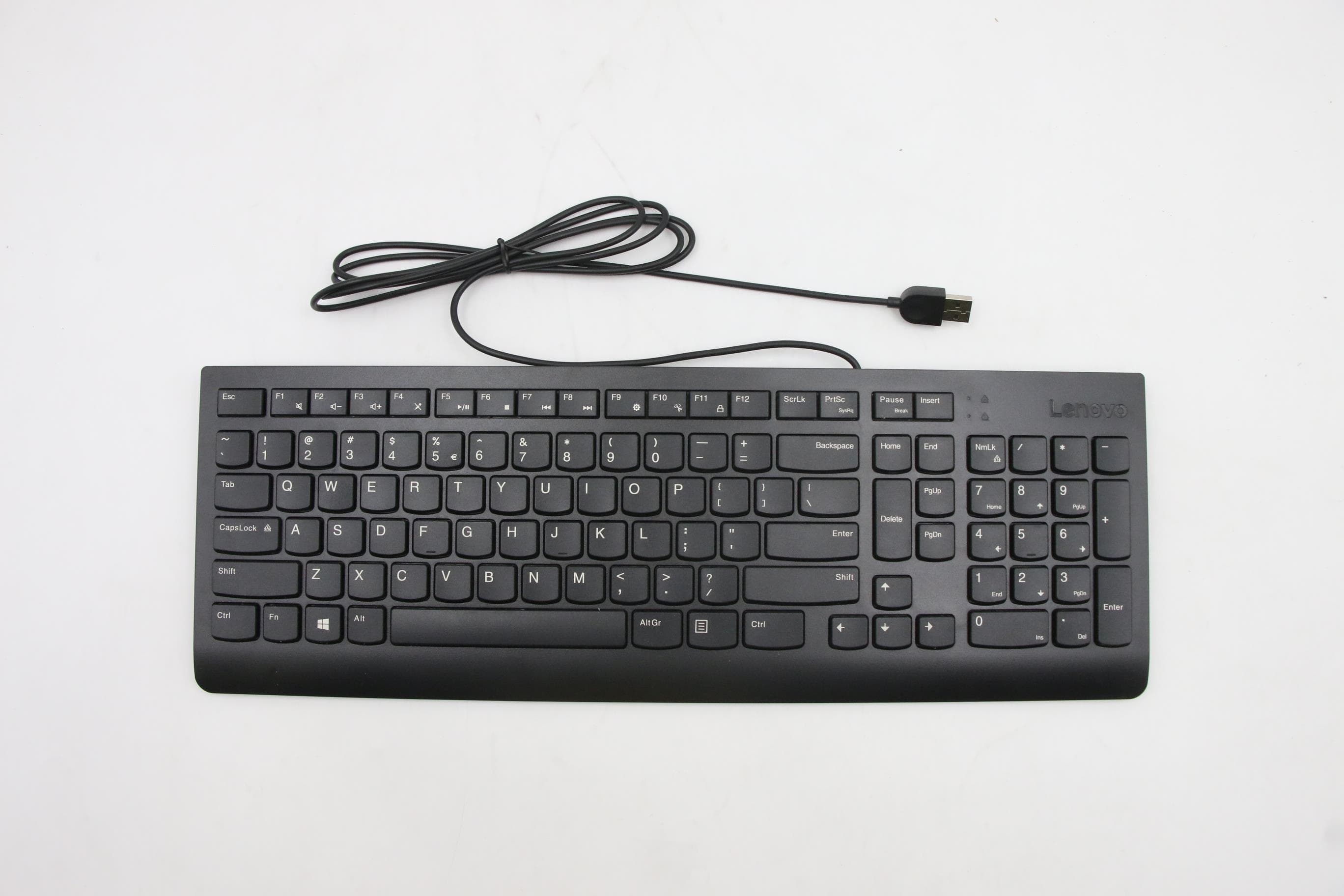 Lenovo USB Calliope Keyboard Black US Euro 103P