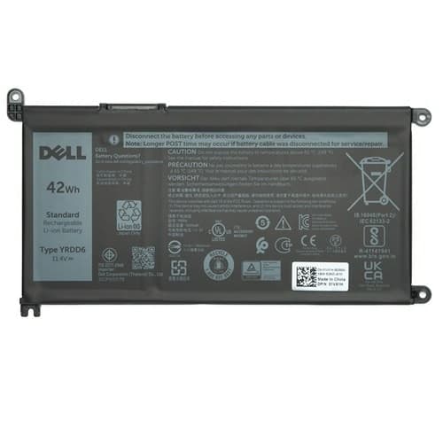 DELL 3 Cell Battery, 42Wh, Li-ion, Type YRDD6