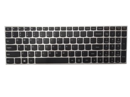 Lenovo US-T6G1-JME-BlackKeySilverFrame-KBD