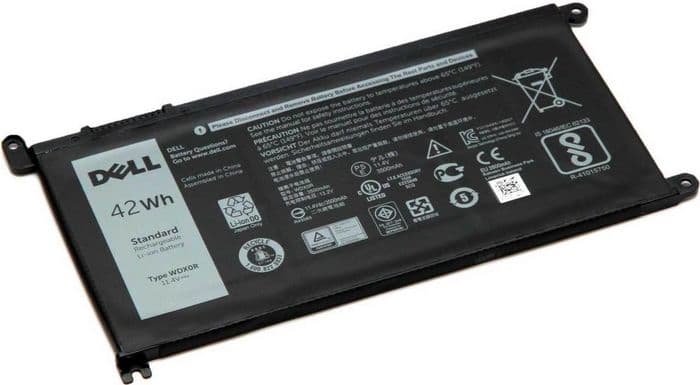 DELL 3 Cell Battery, 42Wh, Li-ion, Type WDX0R