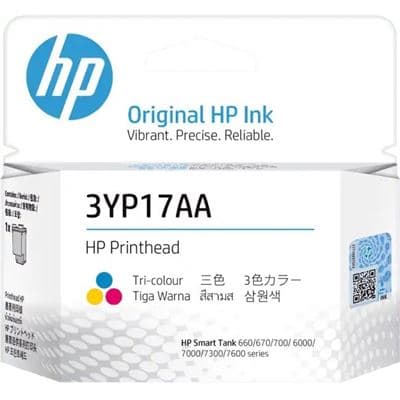 HP TRI-COLOUR PRINTHEAD 3YP17AA