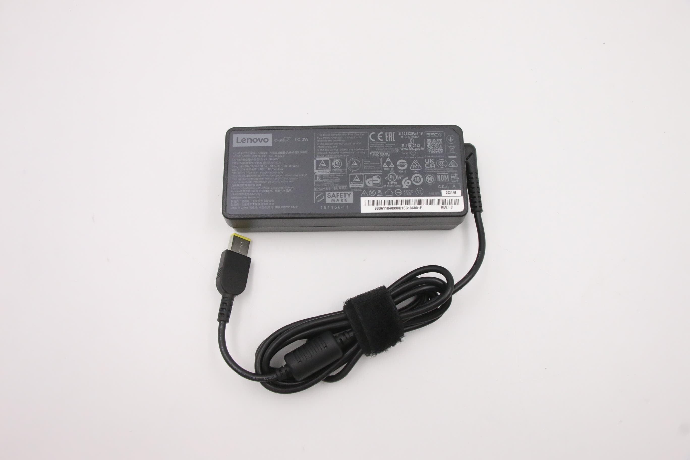 Lenovo 90 Watt AC Adapter, 20V, 4.5A