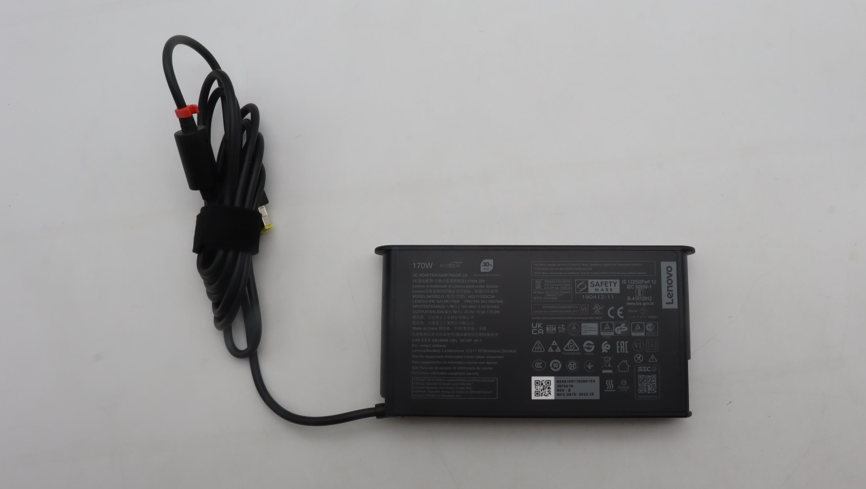 Lenovo AC_ADAPTER Slim,170W,20V,3P,WW,DEL