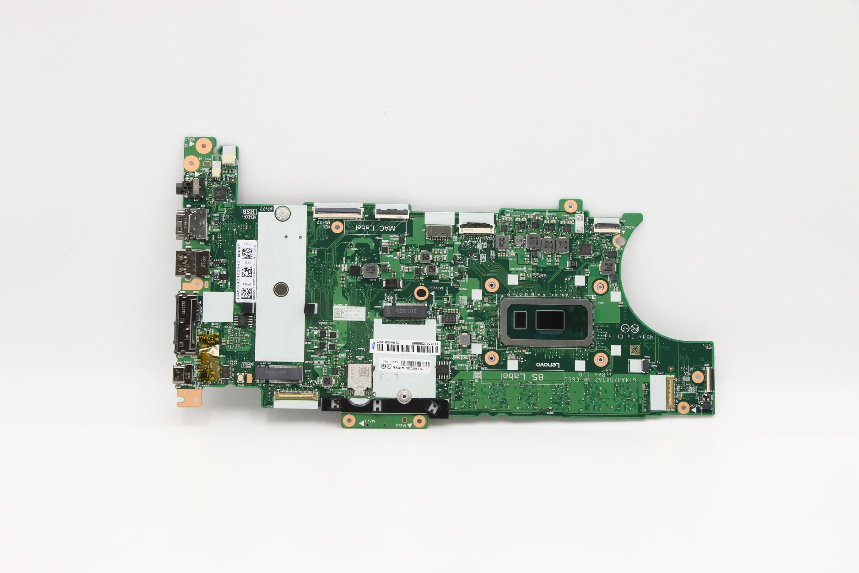 Lenovo Sideswipe-2 INTEL FRU BDPLANAR FRU LBL Intel Core i5-10210U, 16GB, Intel AX201 Non-vPro, WIN, N-AMT, Y-TPM, dTPM2.0 w/ L3, N-ABS
