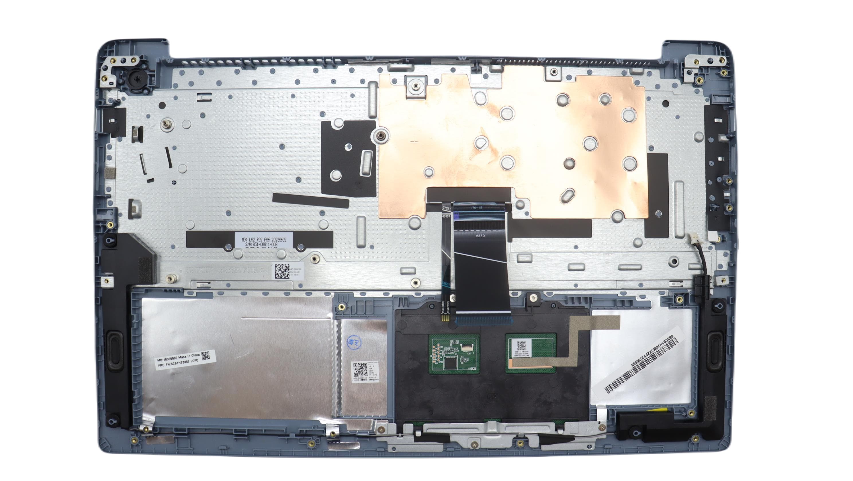 Lenovo COVER Upper Case ASM_USA ENG L82RKFPMBBL